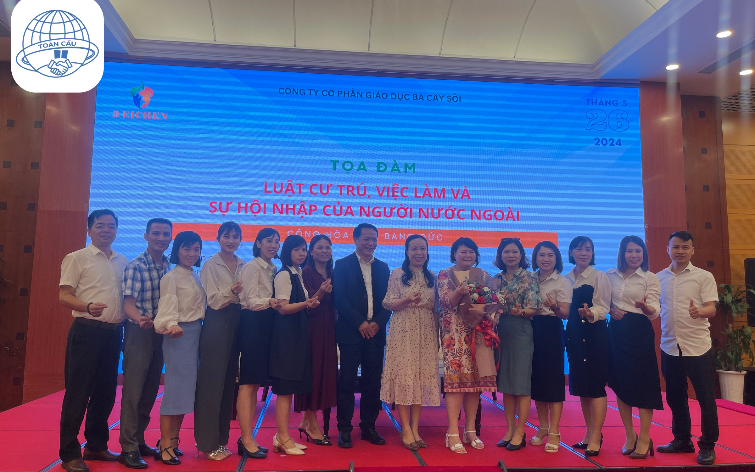 Toàn Cầu Company tham dự tọa đàm, luật cư trú, việc làm và sự hội nhập của người nước ngoài tại Cộng hòa Liên Bang Đức
