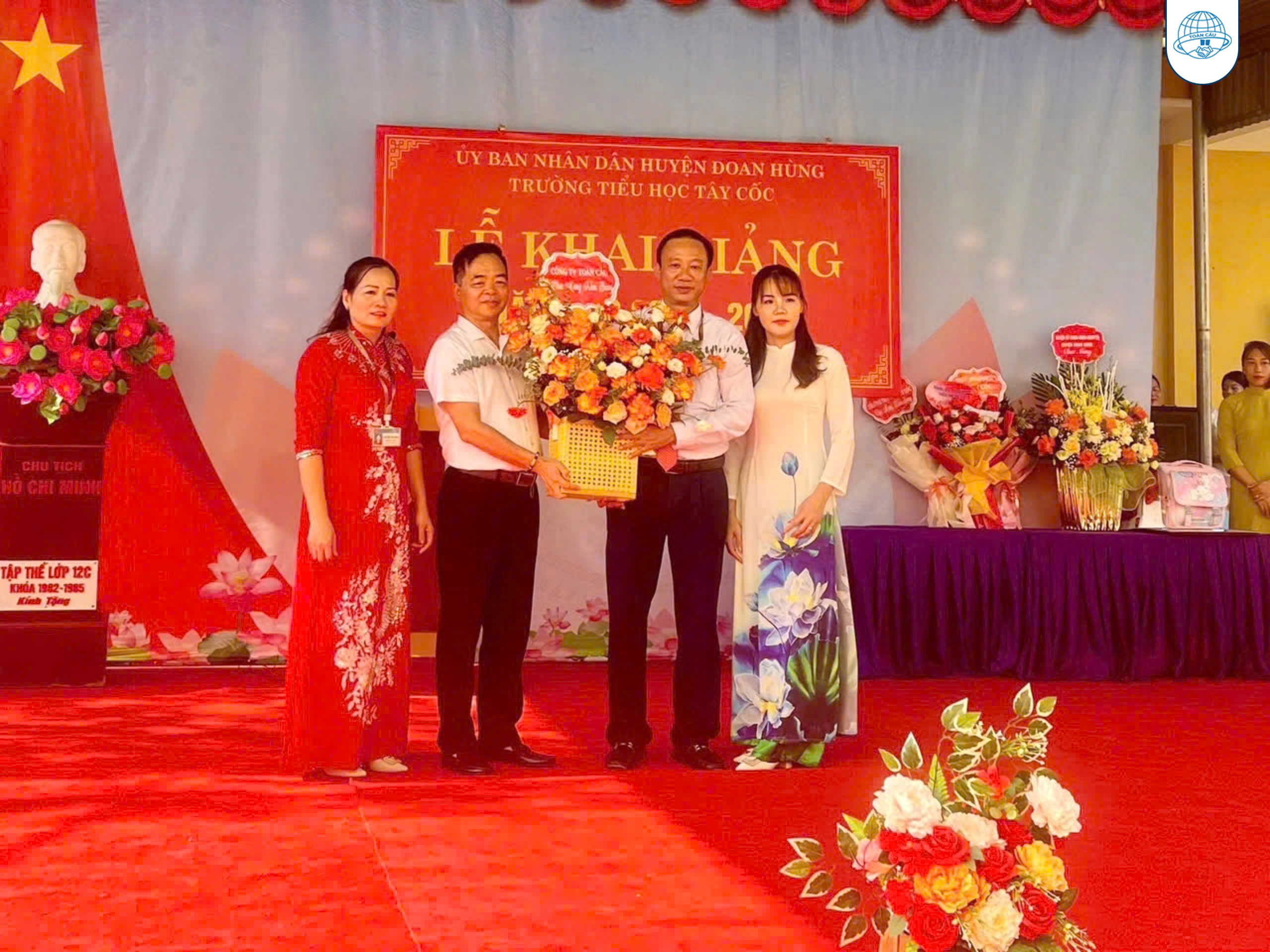 Công ty CPTM Cung Ứng Lao Động Và Du Lịch Toàn Cầu dự lễ khai giảng năm học 2024-2025